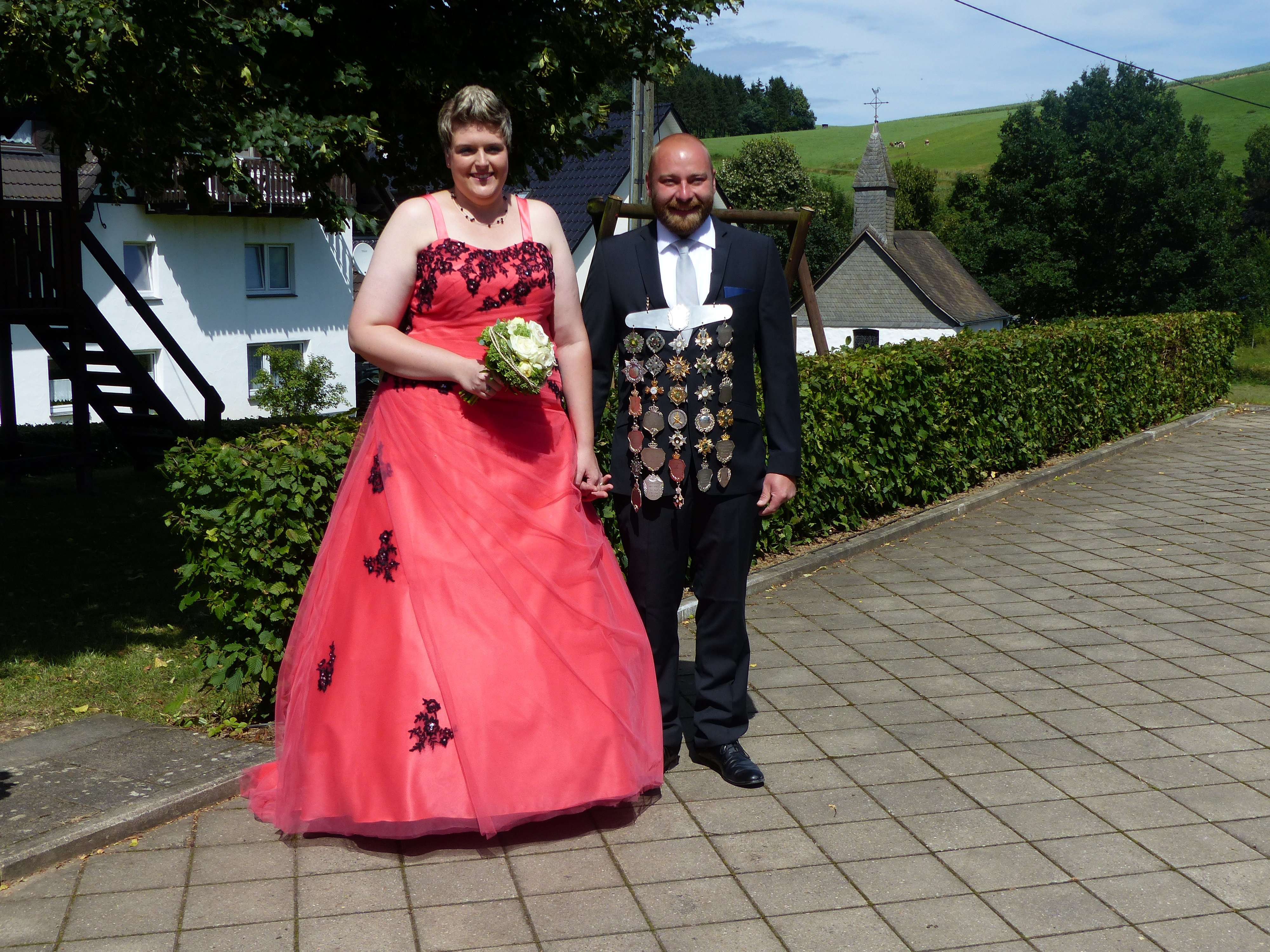 Königspaar 2016 Andreas und Theresa Becker