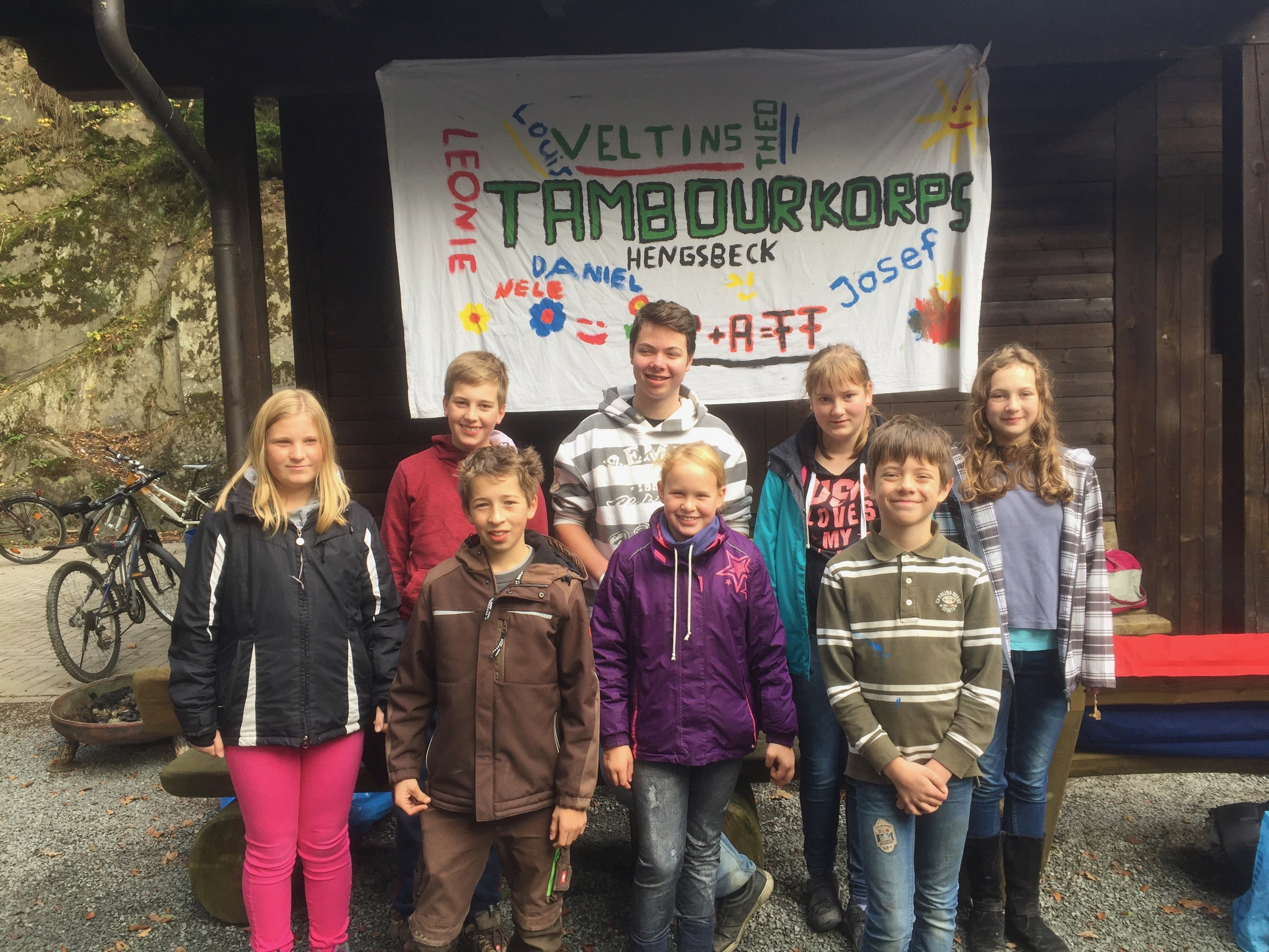 Jugendgruppe Fahrradtour und Lager 2016